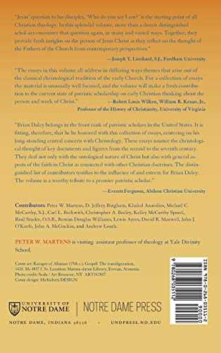 In the Shadow of the Incarnation: Essays on Jesus Christ in the Early Church in Honor of Brian E. Daley, S.J.