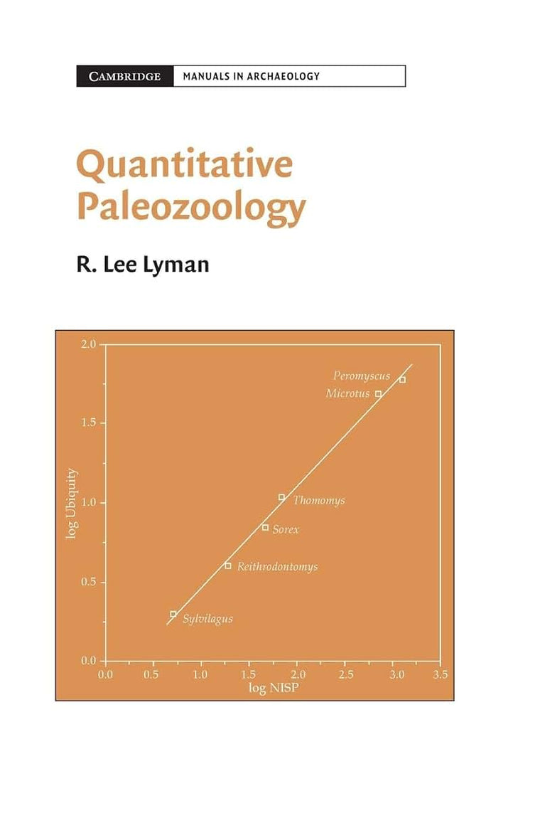 Quantitative Paleozoology (Cambridge Manuals in Archaeology)