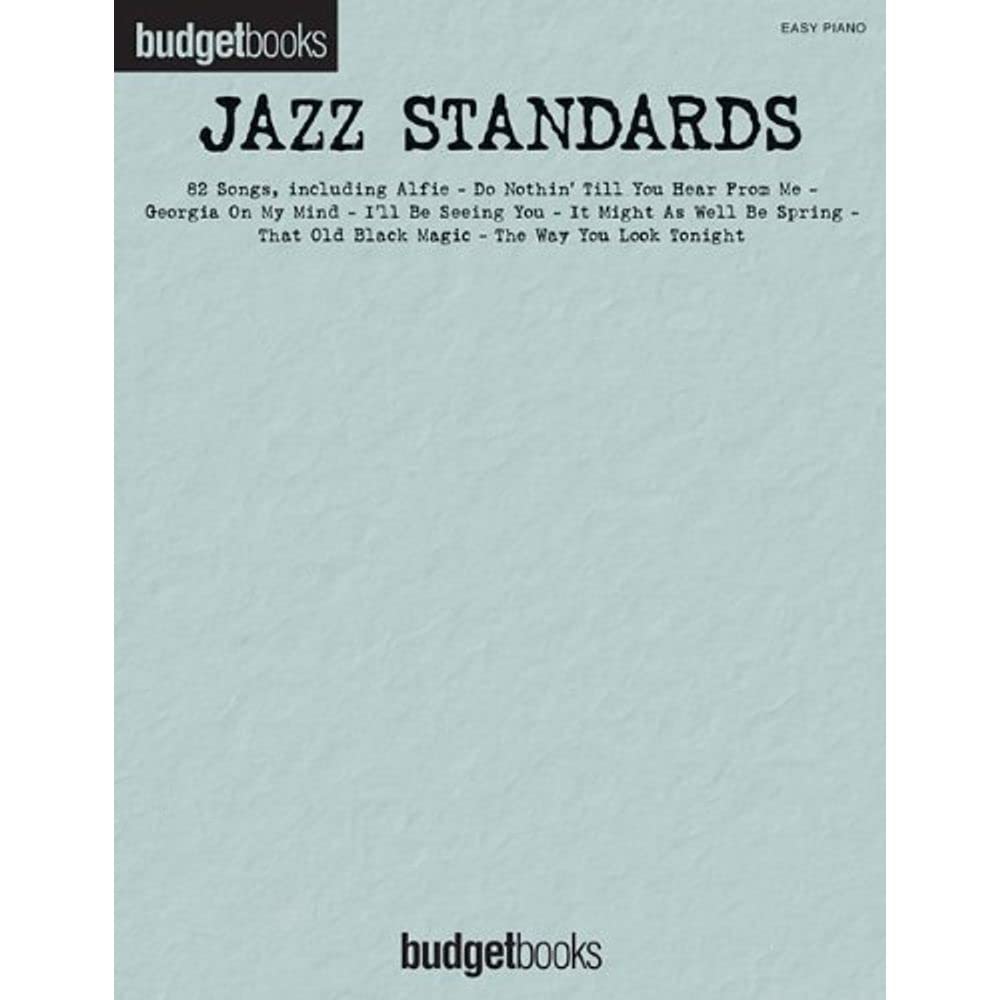 Jazz Standards: Easy Piano Budget Books by Hal Leonard Corp.