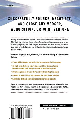 Making M&A Deals Happen