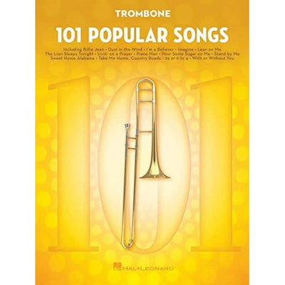 101 Popular Songs: for Trombone