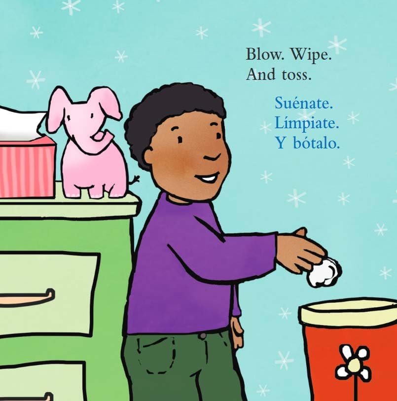 Germs Are Not for Sharing / Los gérmenes no son para compartir Board Book (Best Behavior) (Spanish and English Edition)
