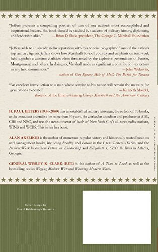 Marshall: Lessons in Leadership (Great Generals)