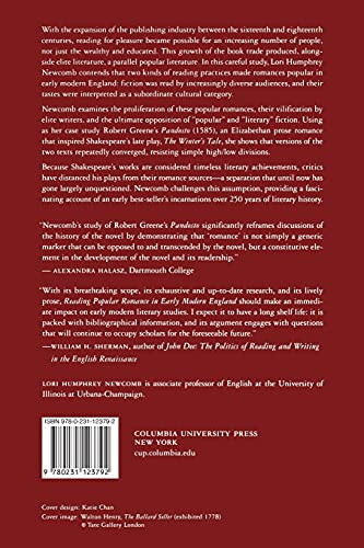 Reading Popular Romance in Early Modern England