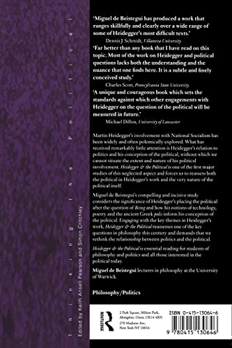 Heidegger and the Political (Thinking the Political)