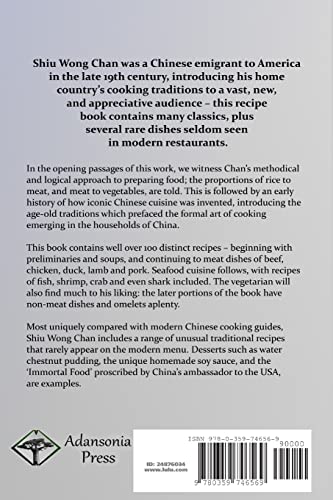 The Chinese Cook Book: The Classic of Oriental Cuisine; Soups, Entrées and Dishes of Meat, Seafood and Game