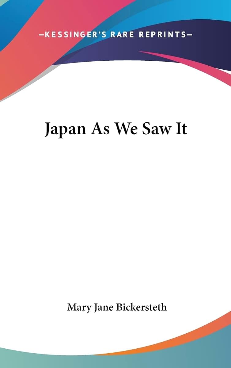 Japan As We Saw It