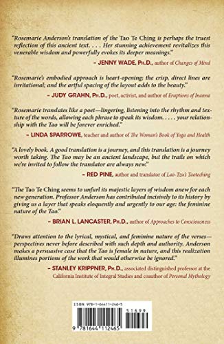 The Divine Feminine Tao Te Ching: A New Translation and Commentary