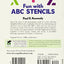 Fun with ABC Stencils (Dover Stencils)