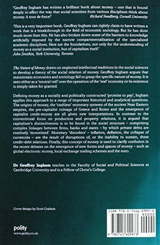 Nature of Money: New Directions in Political Economy