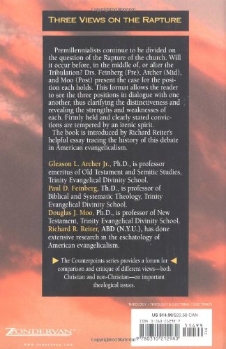 Three Views on the Rapture by Archer Jr., Gleason L.