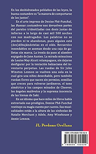 Buenas costumbres (Spanish Edition)