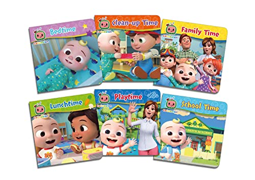 Official CoComelon Pocket Library: 6 little books about JJ, his family and friends - perfect for pre-schoolers!