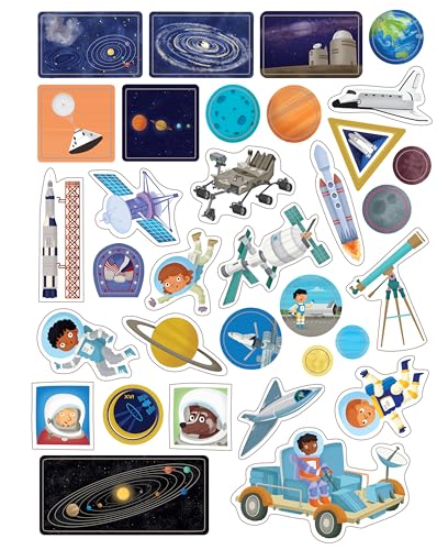 Explore Space, Stars, and Planets: Activity and Fact Book for Kids Ages 5-9: Stickers, Activities. Experiments, Diagrams, Mazes, Coloring, Dot-to-Dots, and More (Gold Stars Series)