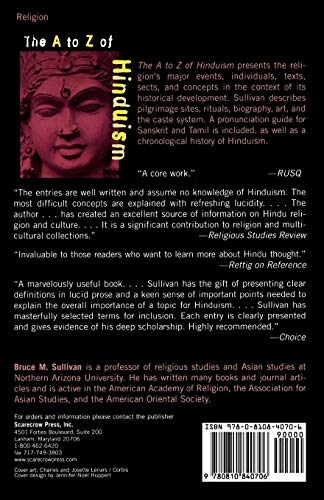 The A to Z of Hinduism (The A to Z Guide Series)