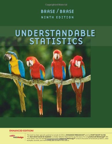 Understandable Statistics, Enhanced Edition (with Enhanced WebAssign 1-Semester Printed Access Card)