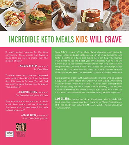 The Keto Kids Cookbook: Low-Carb, High-Fat Meals Your Whole