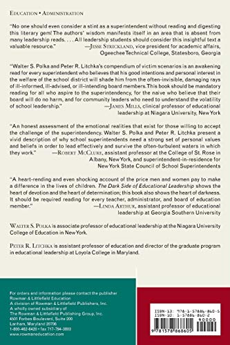 The Dark Side of Educational Leadership: Superintendents and the Professional Victim Syndrome