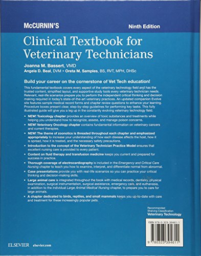 McCurnin's Clinical Textbook for Veterinary Technicians by B