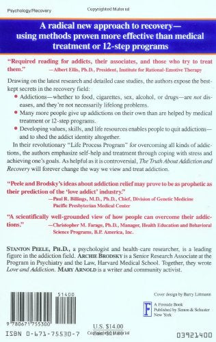 The Truth About Addiction and Recovery by Stanton Peele