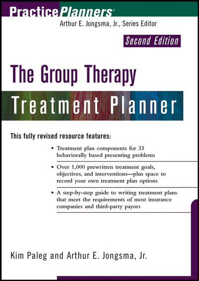 The Group Therapy Treatment Planner Second Edition