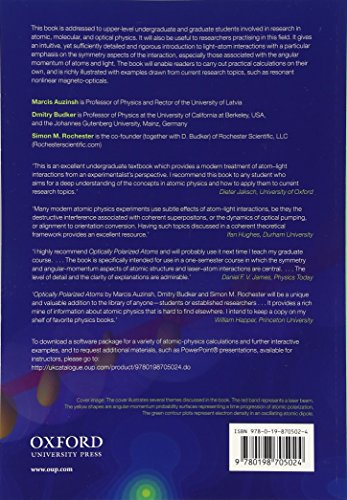 Optically Polarized Atoms: Understanding light-atom interactions