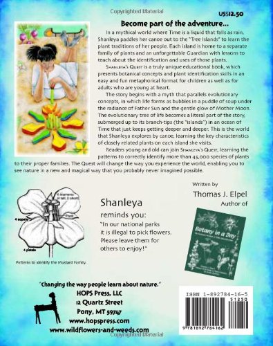 Shanleya's Quest: A Botany Adventure for Kids Ages 9-99 — back cover
