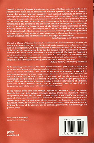 Towards a Theory of Musical Reproduction: Notes, a Draft and Two Schemata