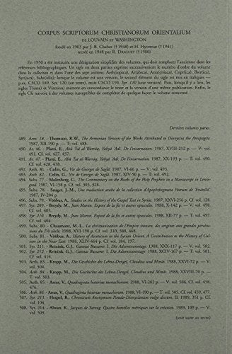 Isaac of Nineveh (Isaac the Syrian): The Second Part, Chapters 4-41 (Corpus Scriptorum Christianorum Orientalium)