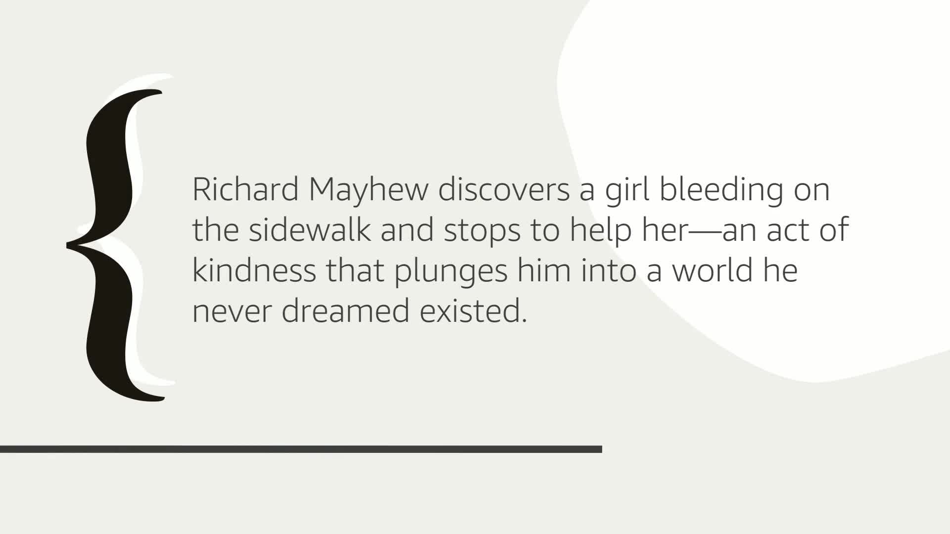 Neverwhere: A Novel
