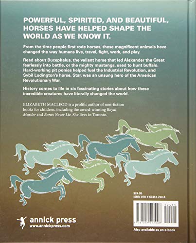 Galloping Through History: Amazing True Horse Stories — back cover