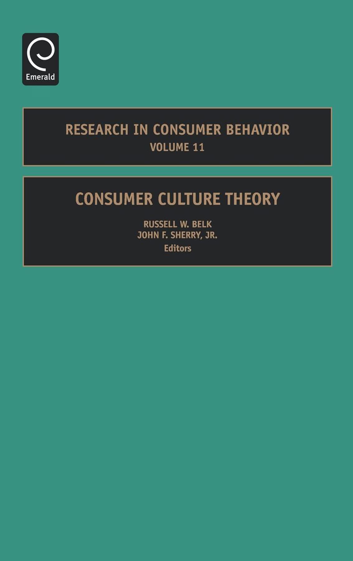Research in Consumer Behavior (Research in Consumer Behavior, 11)