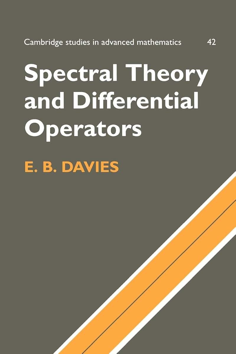 Spectral Theory and Differential Op (Cambridge Studies in Advanced Mathematics, Series Number 42)