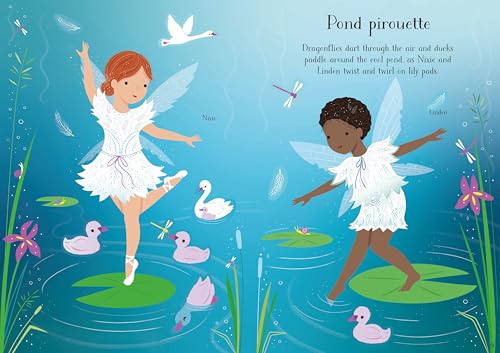 Little Sticker Dolly Dressing Ballet Fairies: An Interactive Dance Sticker Book, Perfect for Travel and On the Go Activities