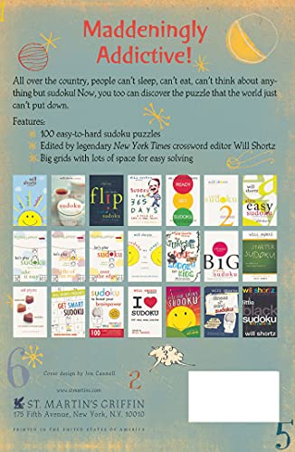Will Shortz Presents Sleepless with Sudoku: 100 Wordless Crossword Puzzles