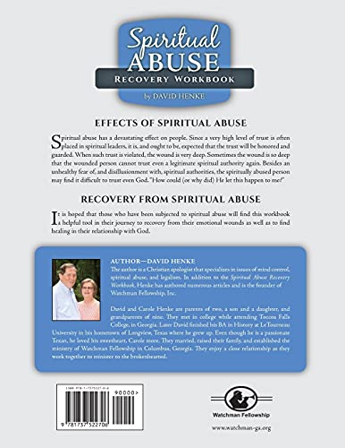 Spiritual Abuse Recovery Workbook: An educational and interactive resource to assist you on your path to freedom, healing, and peace.