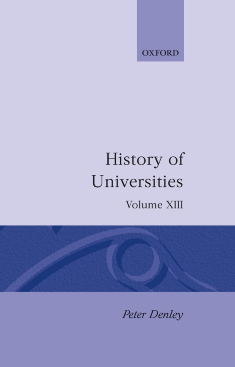 History of Universities: Volume XIII: 1994 (History of Universities Series)