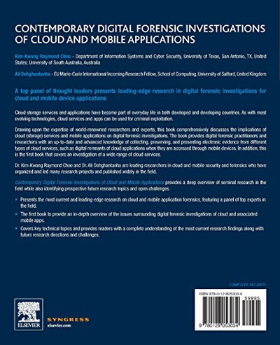 Contemporary Digital Forensic Investigations of Cloud and Mobile Applications