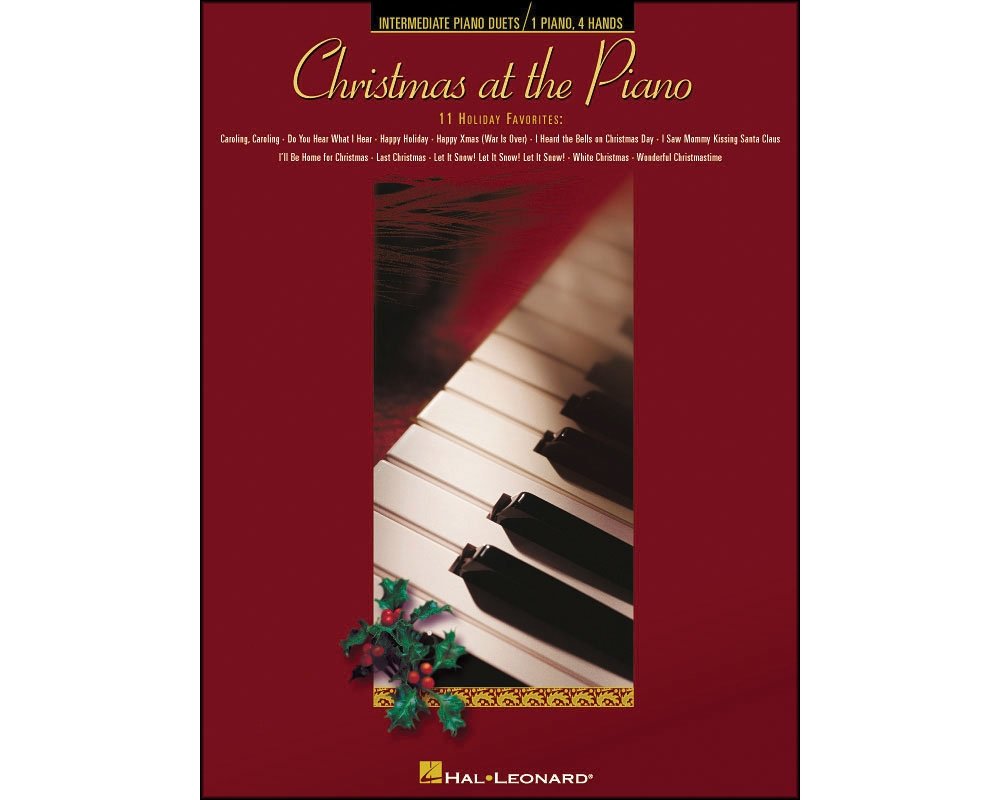 Christmas at the Piano: Duets for 1 piano/4 hands by Hal Leo
