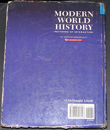 Modern World History: Patterns of Interaction, California Edition