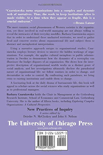 Narrating the Organization: Dramas of Institutional Identity (New Practices of Inquiry)