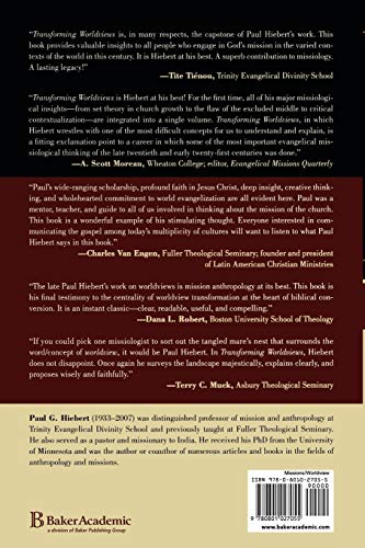 Transforming Worldviews: An Anthropological Understanding of How People Change