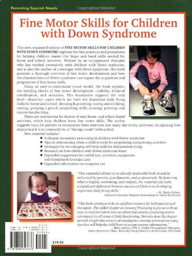 Fine Motor Skills for Children With Down Syndrome: A Guide f