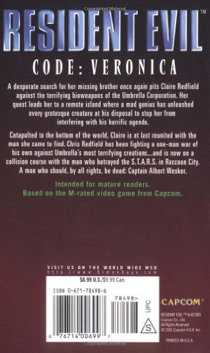 Code: Veronica (Resident Evil #6) by Perry, S.D.