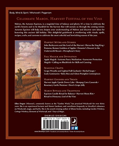 Autumn Equinox: The Enchantment of Mabon — back cover