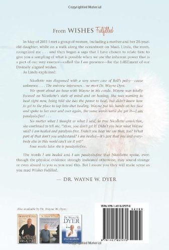 Wishes Fulfilled: Mastering the Art of Manifesting — back cover