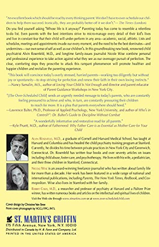 The Over-Scheduled Child: Avoiding the Hyper-Parenting Trap