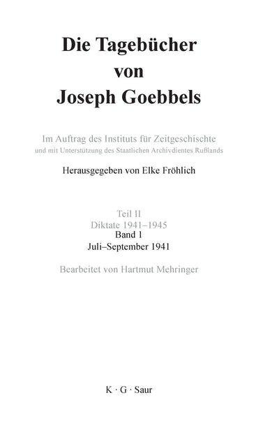 Juli - September 1941 (German Edition)