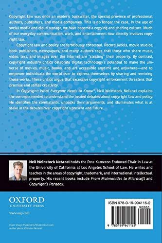 Copyright: What Everyone Needs to Know