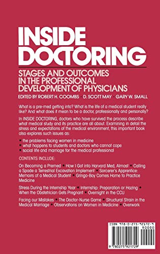 Inside Doctoring: Stages and Outcomes in the Professional Development of Physicians